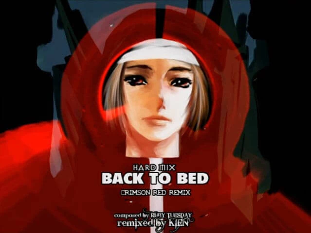 Back To Bed (Crimson Red Remix) Disk Images