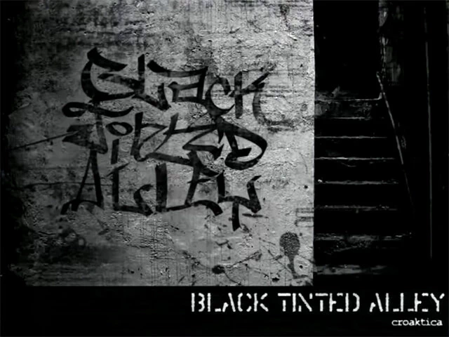 Black Tinted Alley Disk Images