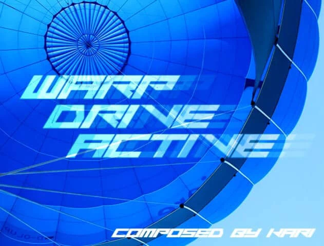 Warp drive active Disk Images
